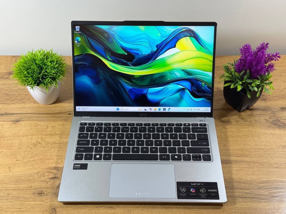 Acer Swift Go 14 Ultra 7-155H 16 ozu 1 TB SSD, 14 ips touch!