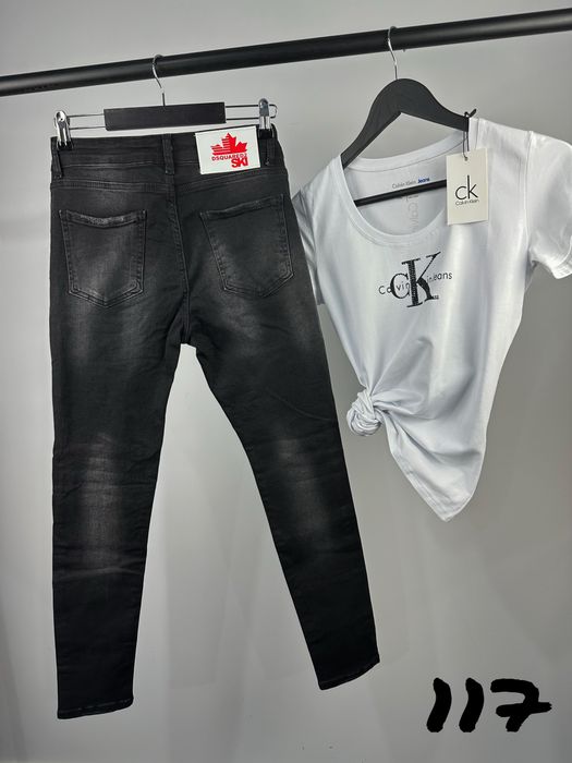 Dsquared дамски черни дънки