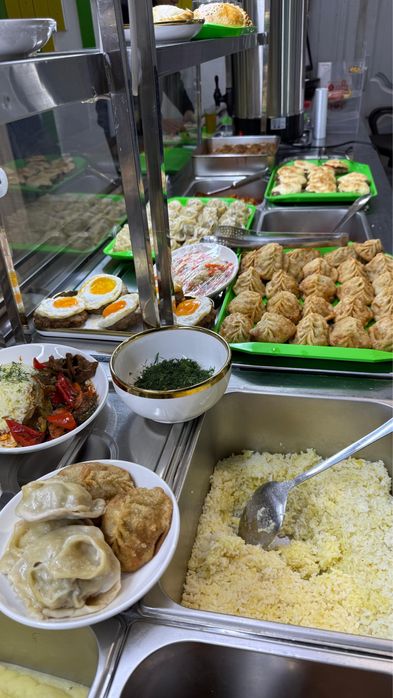 Линия раздачи для столовой/кафе