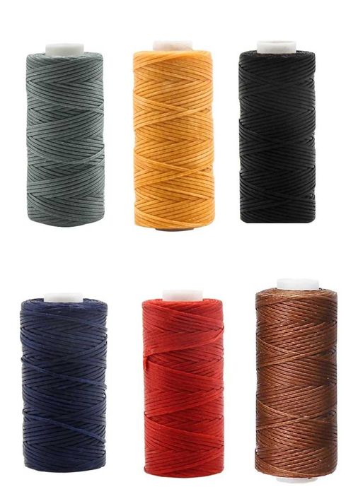 Нитки вощеные хлопковые кожевенные