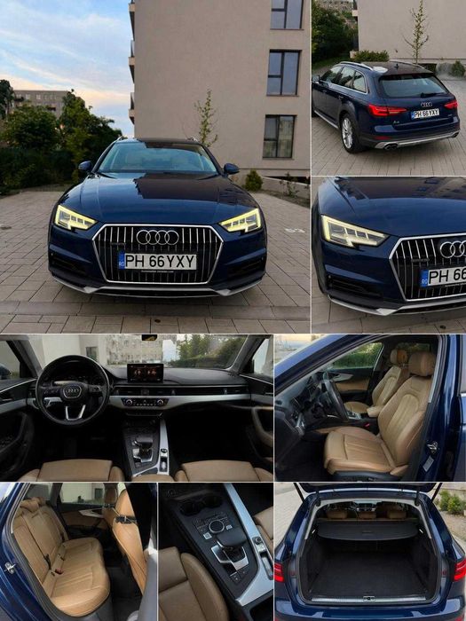 Audi A 4 AllRoad, an 2017, Euro 6, full options cu piele, stare perfecta