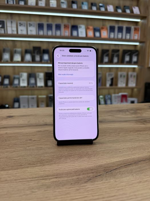 ‼️iPhone 14 Pro Max 128Gb Gold - Sanatate bat.91% - Garantie 12 luni