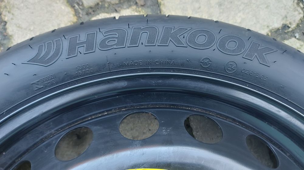 O rezervă slim Audi A4 A5 A6 145/60 R20 seria 4.5Jx20H2 ET22 - 5x112