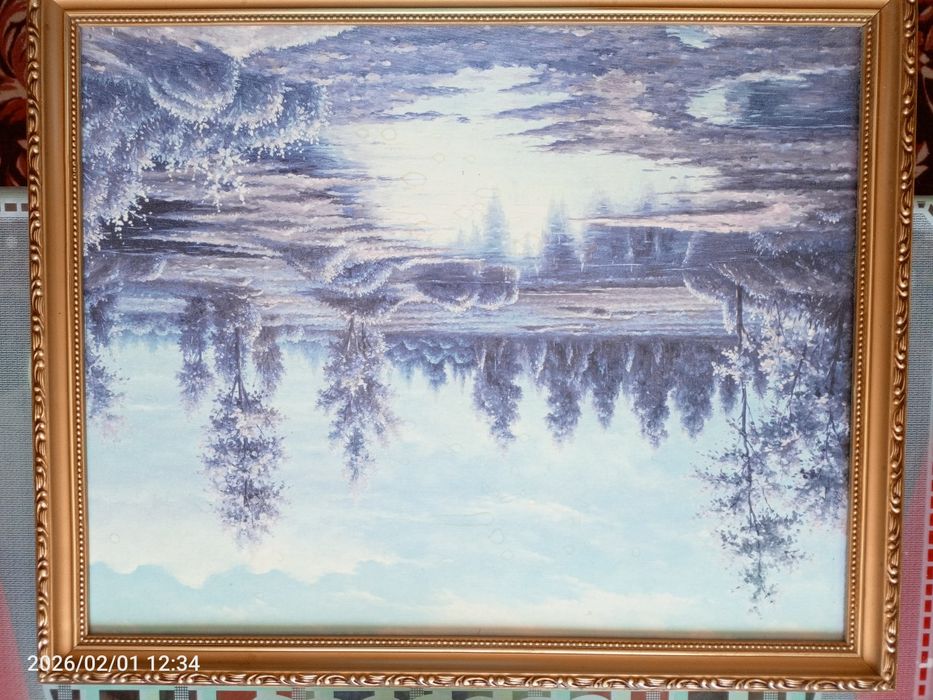 Картина а рамке.    .