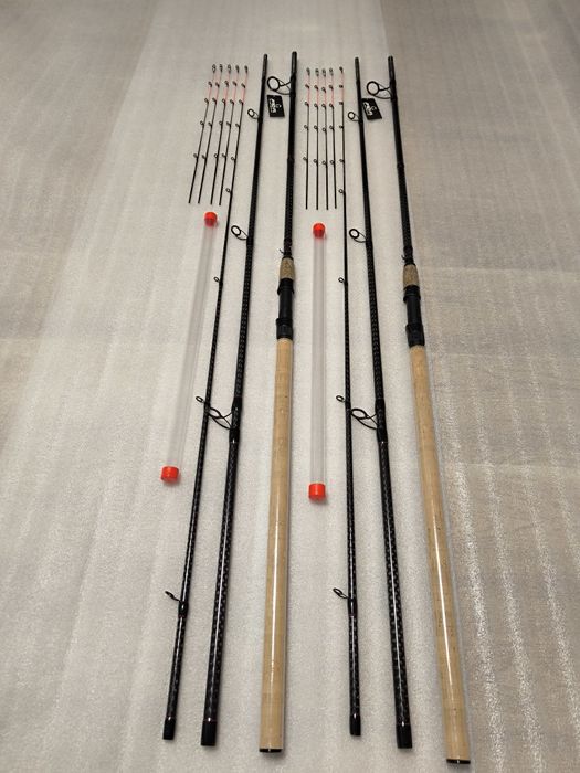 SET 2 Lansete Feeder FL FLX DISTANCE 4.20m 60-180g