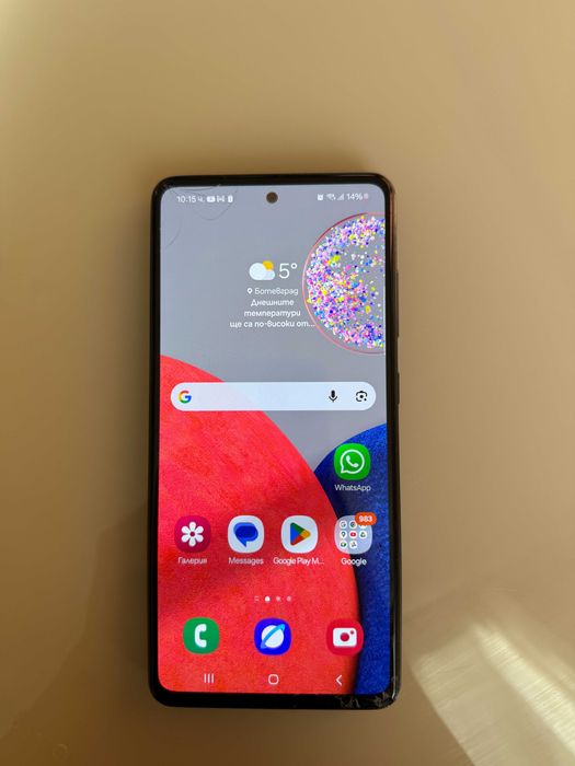 Продавам Samsung A52s 5G