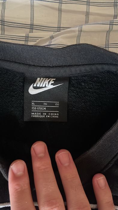 Детска блуза с дълаг ръкав Найк (Nike)