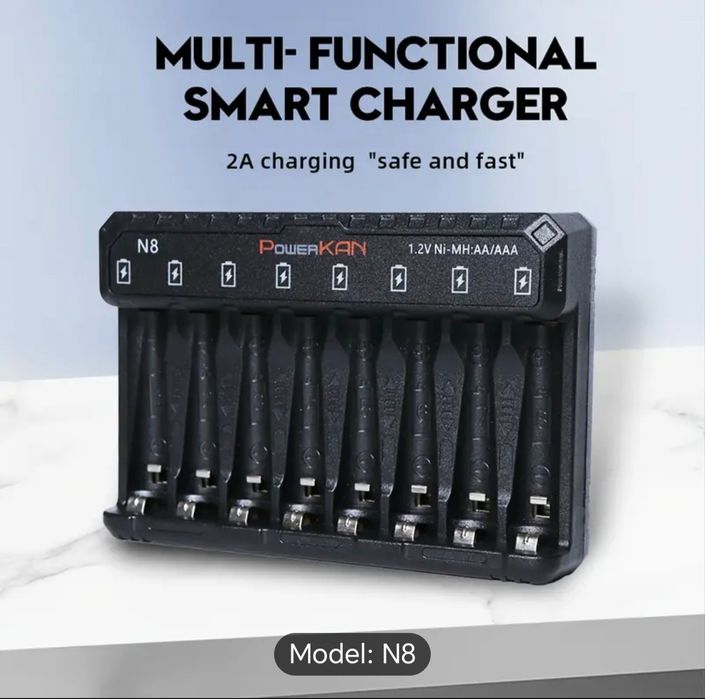 Încărcător baterii AAA și AA