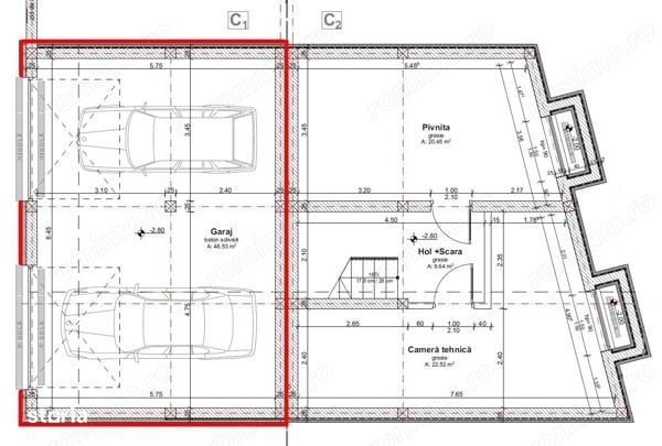 Casa de Vanzare - SU 156 MP | ST 235MP | Garaj - Cart. Dambul Rotund