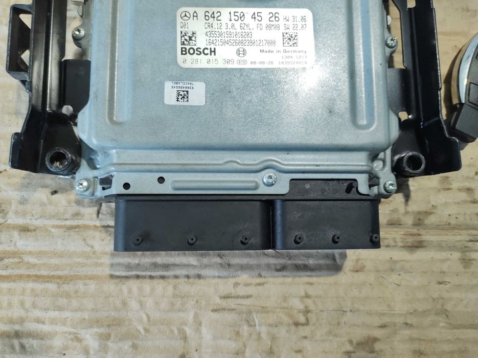 Компютър ECU+Ключ Mercedes E class W211 V6 4matic Tmodel OM642