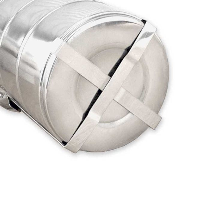 Комплект метални кутии за пренасяне и съхранение на храна, 3 броя