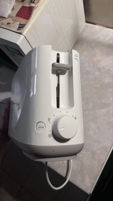 Prajitor paine Toaster Philips 3000 alb HD2590