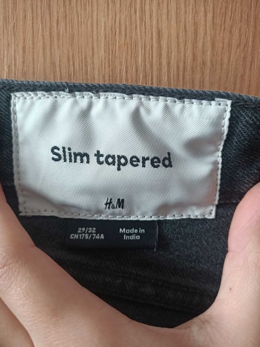Blugi gri închis H&M, mărimea XS-S, femei