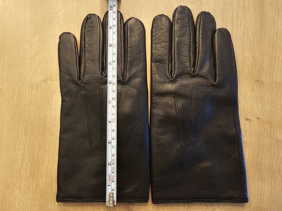 Mănuși piele negru