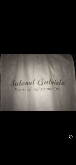 Rochita de mireasa cu trena