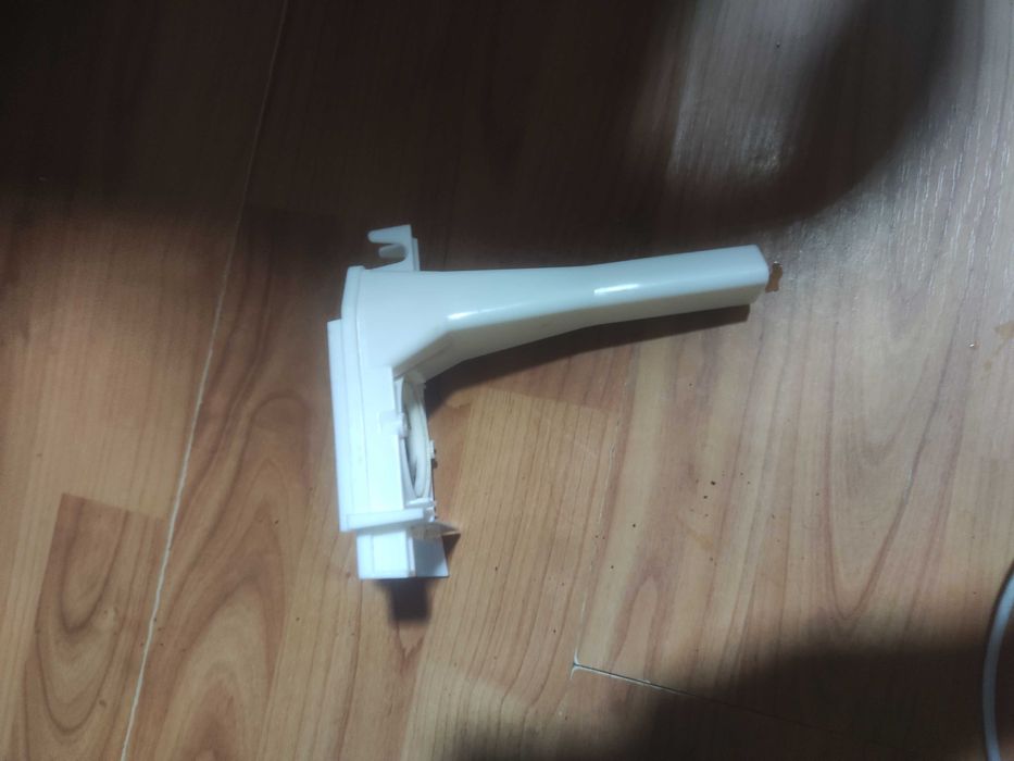 Cascadă/ghidă cafea grinder Krups din plastic alb