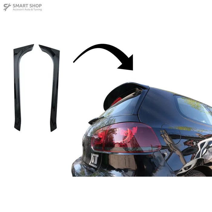 Eleron Luneta VW Golf 6 GTI R MK6 (2008-2012) Negru Lucios