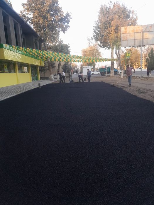 Асфальт хизматлари обслуживание Асфальт