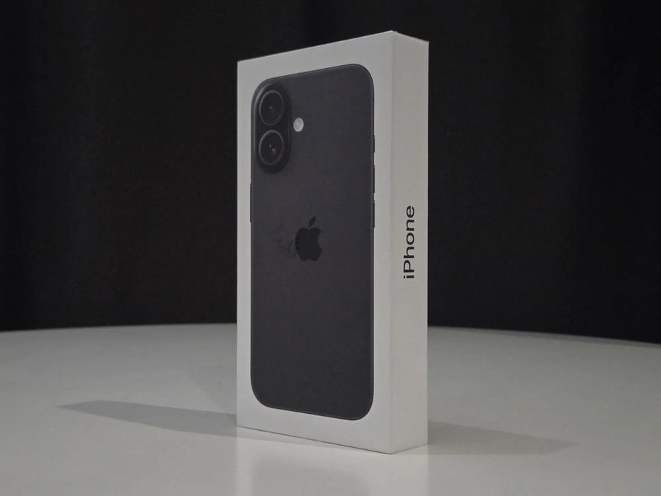 iPhone 16 - 256 GB - sigilat  - black
