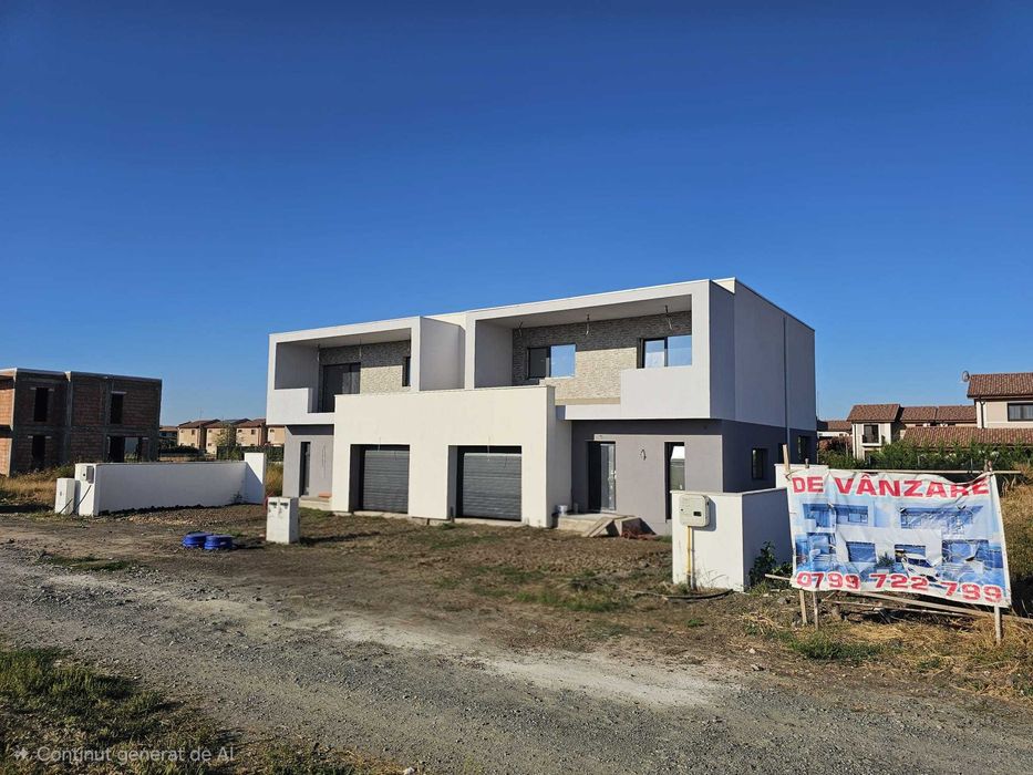 Duplex cu garaj integrat langa Timisoara