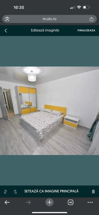 Garsonieră de închiriat la A-uri etaj 1