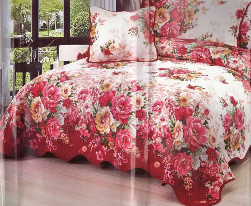 Cuvertura/garnitura de pat, set 5 piese calitate superioara