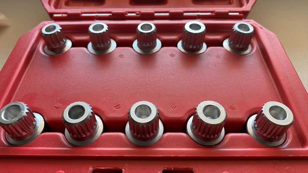 Set chei antifurt VW 10 piese 10 11 13 14 15 16 17 19 20 21 dinti