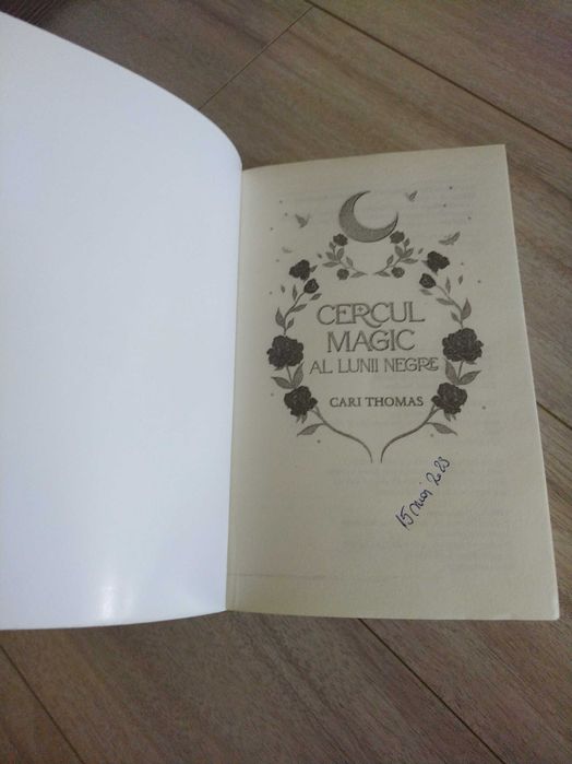 De vanzare: Cercul Magic al Lunii Negre- Cari Thomas