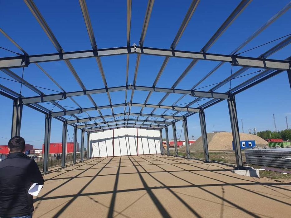 Hala metalica conform proiect de executie