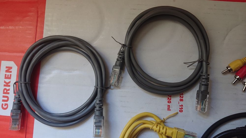 Лот аудио видео, LAN интернет, захранващ кабели.