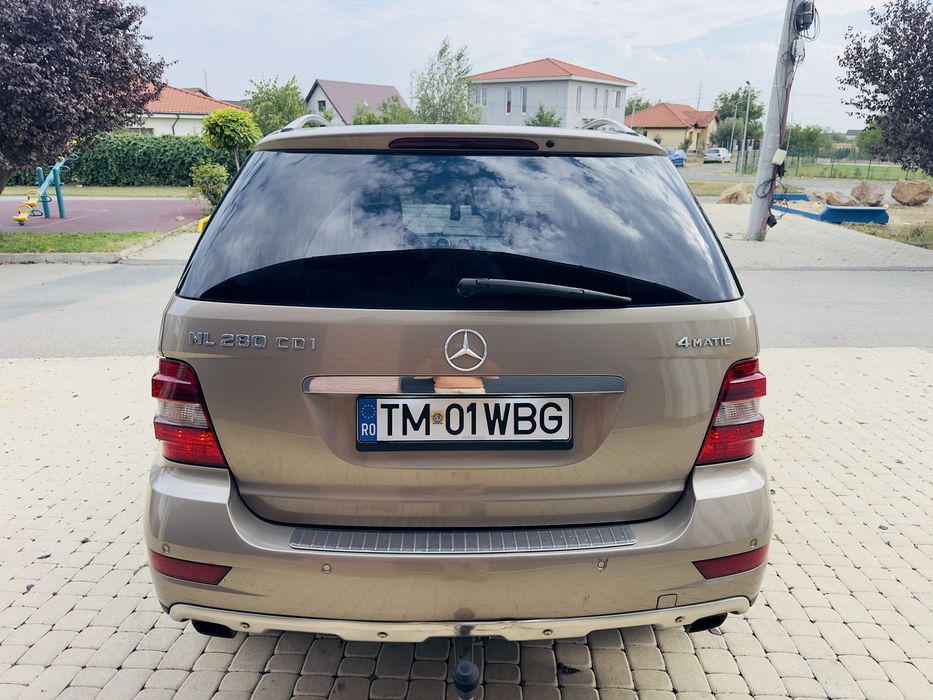 Mercedes ML 280 CDI, 4 Matic ,An 2009 Automat 7G Tronic-Impecabil