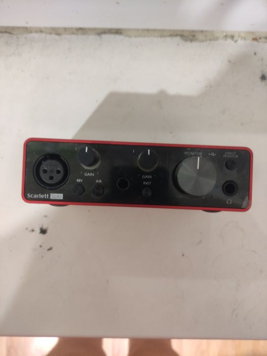 Продам focusrite 3rd gen solo