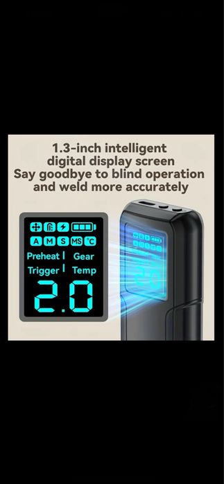 Aparat de sudura in puncte portabil cu ecran ,Sigilat