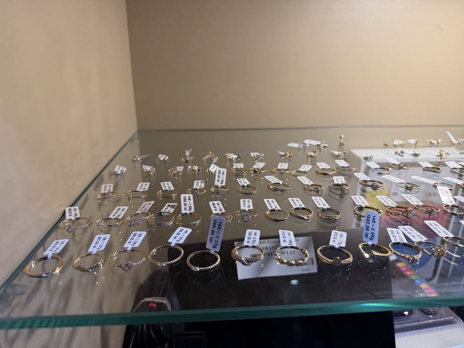 Bijuteria ROYAL: Bratara Lant  Inel Cercei  Aur 14K  dama barbat 585