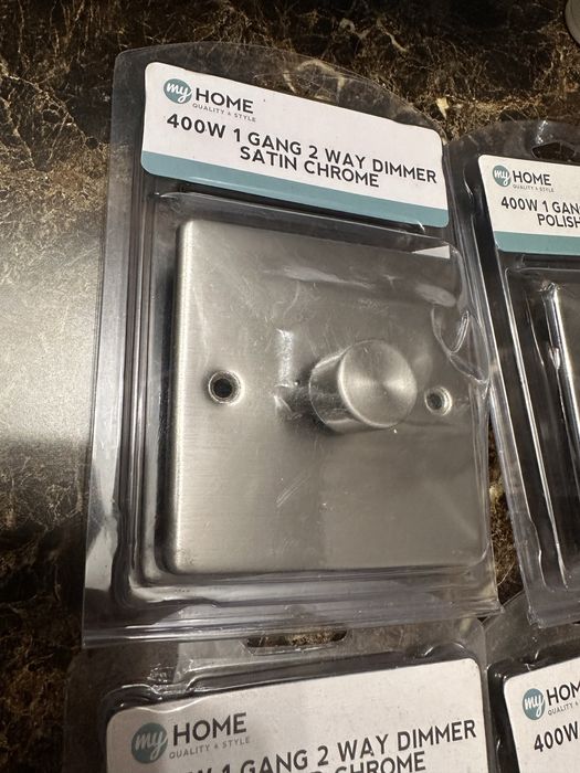 Întrerupator lumina cu variator noi sigilate inox
