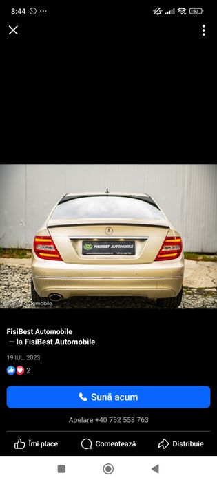 Vând Mercedes Benz C250