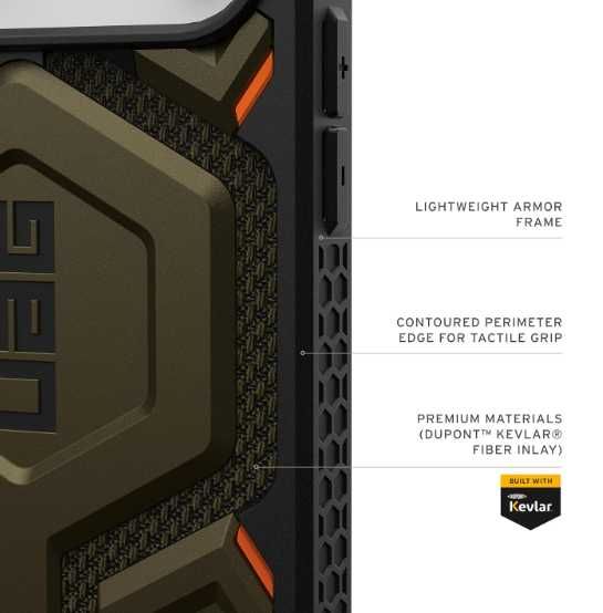 UAG DuPont Kevlar кейс за iPhone 17 Pro Max – Топ защита