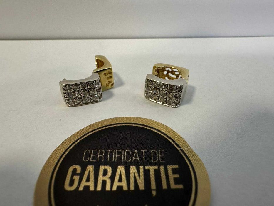 Cercei Aur 18K 6.83g (ECA 39 / B.18567.1)-Garantie 2 ani!