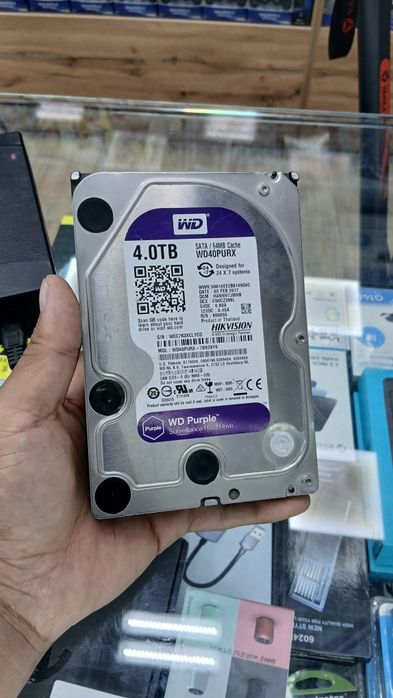 4 Tb Hdd WD purple 100% original