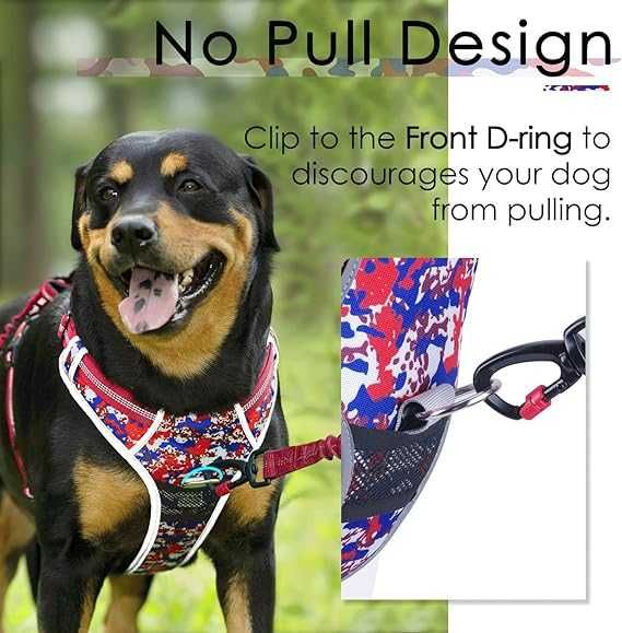 Ham pentru caini ,ThinkPet, reglabil, reflectorizant, diferite marimi