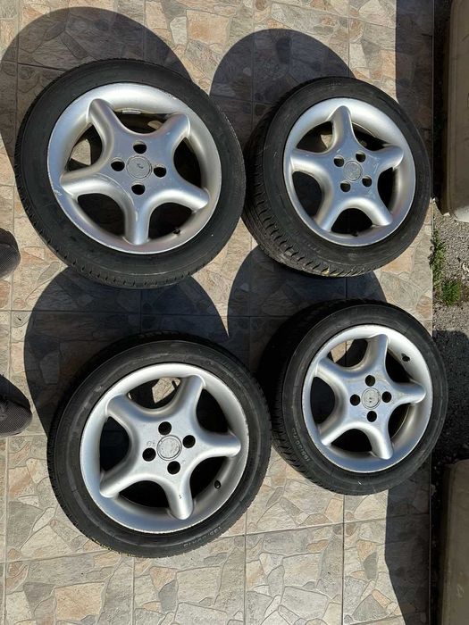 Гуми с джанти '15 195/50 R15 / летни гуми / добро състояние