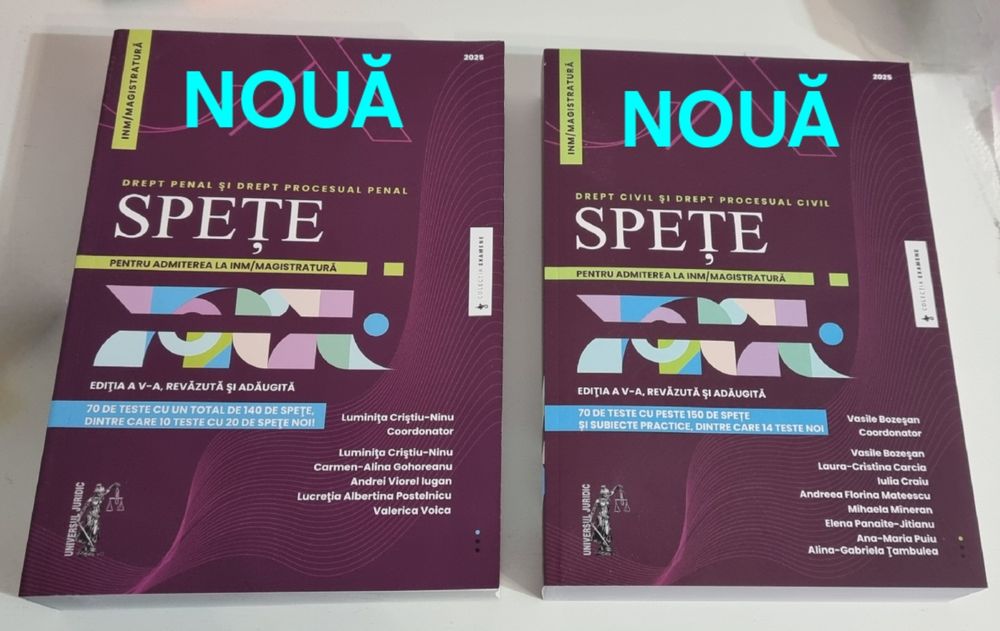 CĂRȚI NOI 130 lei bucata
