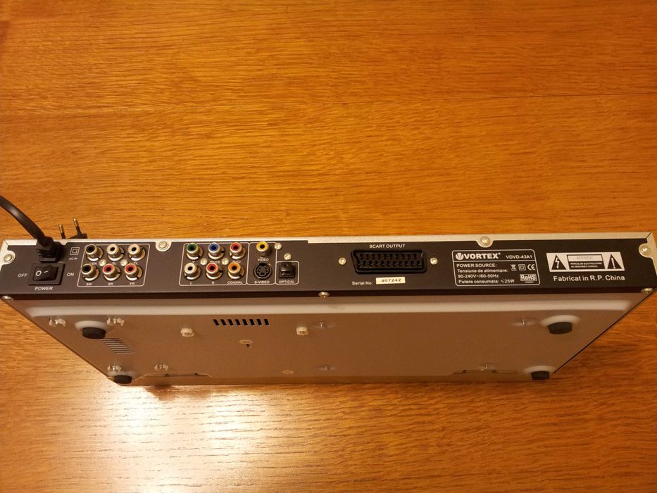 DVD, CD  Player  VORTEX  VDVD 43A1