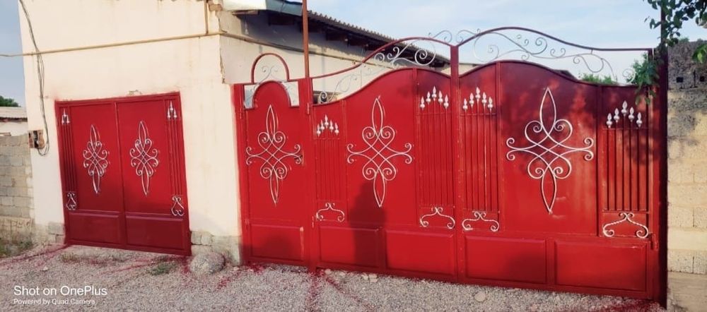 Дарбаза шарбақ бояу