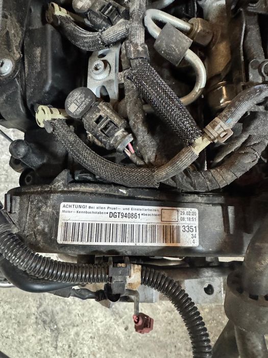 Motor DGT 1.6tdi volkswagen complet