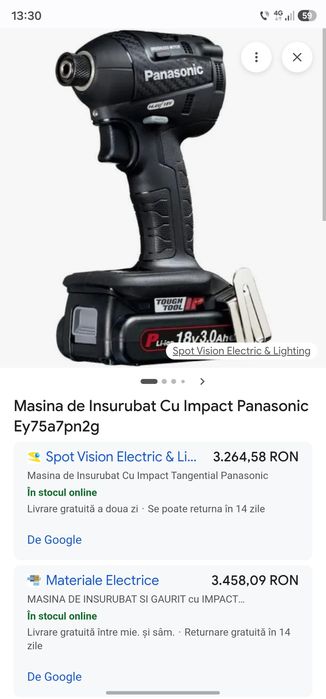 Impact Panasonic 18V Brushless