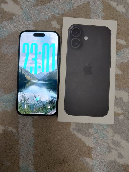iPhone 16,256Gb Black Grey