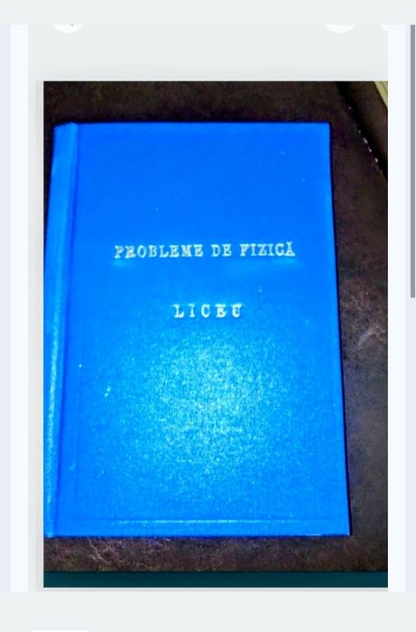 Probleme de fizica - Gabriela Cone