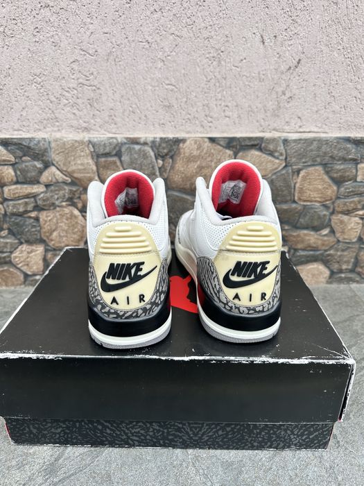Jordan 3 White cement