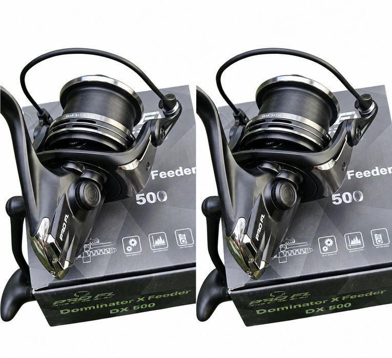 SET 2 Mulinete PRO FL Dominator X Feeder DX6500 11+1 Rulmenți NEW 2026